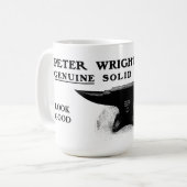 Tasse de Peter Wright (Devant gauche)