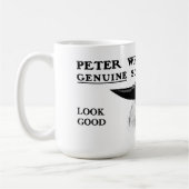 Tasse de Peter Wright (Gauche)