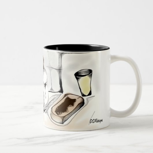 Tasse de petit déjeuner (Droit)