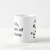 Tasse de petit déjeuner de caféine (Centre)