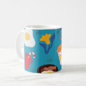 Tasse de petit-déjeuner "Quiero Café" (Devant gauche)