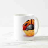 Tasse de petit gâteau de coccinelle (Devant droit)