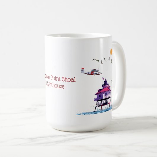 Tasse de phare de banc de point de Thomas (Devant droit)