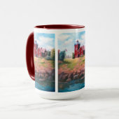 Tasse de phare de deux ports (Devant gauche)