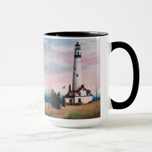 Tasse de phare de point de vent (Droite)