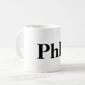 Tasse de PhD (Devant gauche)
