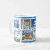 Tasse de philatélie de la Finlande (Devant gauche)