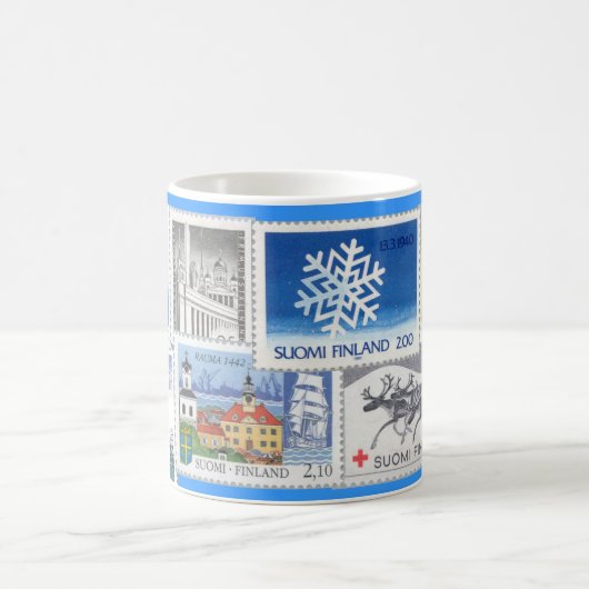 Tasse de philatélie de la Finlande (Centre)