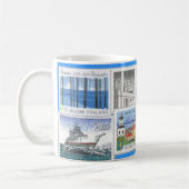 Tasse de philatélie de la Finlande (Gauche)
