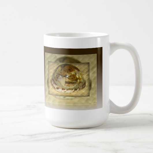 Tasse de Philippin de Shell de mer philippine (Droite)