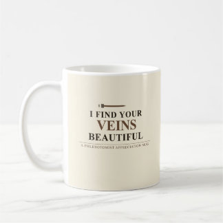 Tasse de phlébotomiste - Je trouve vos veines bell