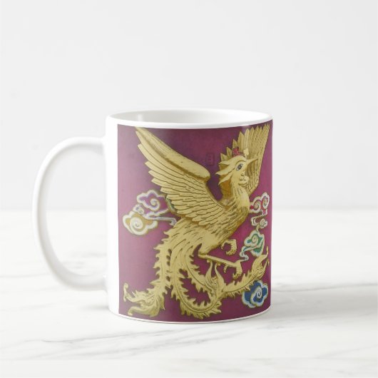 Tasse de Phoenix et de dragon (Gauche)