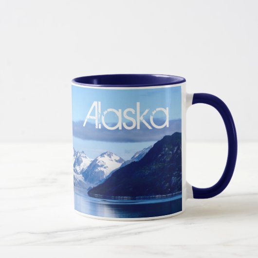 Tasse de photo de baie de glacier (Droite)