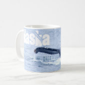 Tasse de photo de baleines de bosse (Devant gauche)