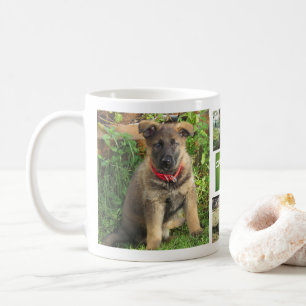 Tasse de photo de collage d'animal familier