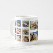 Tasse de photo de collage de hamster/gerbille (Devant gauche)