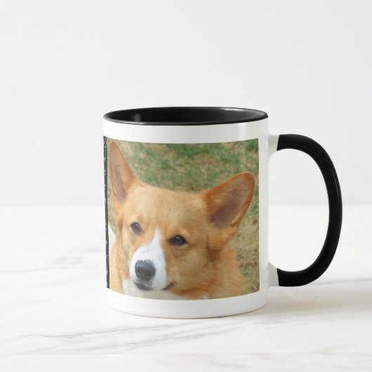 Tasse de photo de corgi de Gallois de Pembroke (Droite)