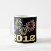 Tasse de photo de coutume de la bonne année 2012 (Devant gauche)