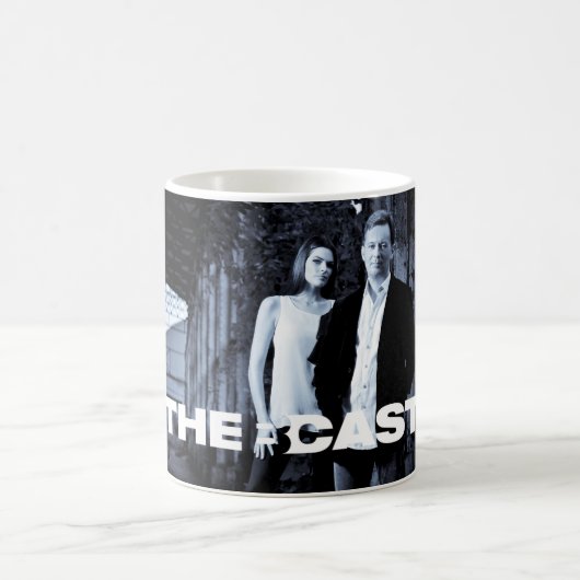 Tasse de photo de la B-Fonte B&W (Centre)