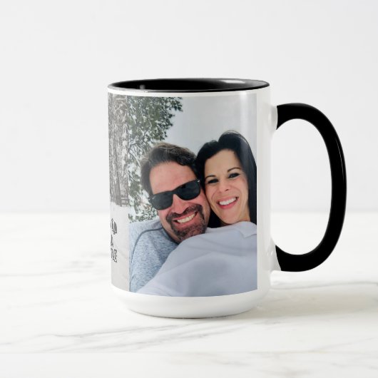 Tasse de photo de la coutume 15oz (ajoutez le (Droite)