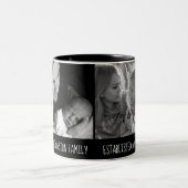 Tasse de photo de la date établie par nom de (Centre)