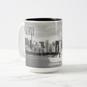 Tasse de photo de la rivière Chicago - de Chicago (Devant gauche)