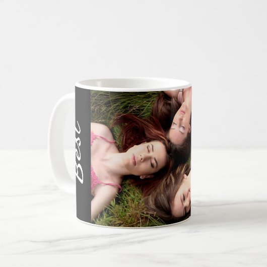 Tasse de photo de meilleurs amis (Devant gauche)