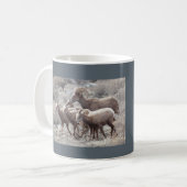 Tasse de photo de mouflons d'Amérique de désert (Devant gauche)