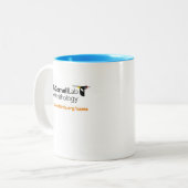 Tasse de photo de paires de héron (Devant gauche)