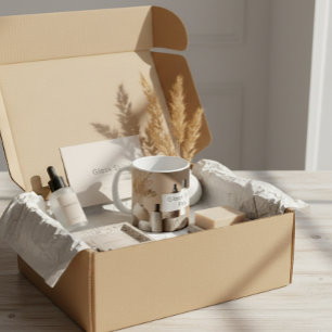 Tasse de photo de produit de soins de peau premium