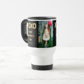 Tasse de photo de Saint-Valentin de la feuille (Devant gauche)