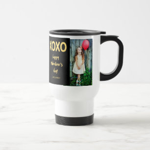 Tasse de photo de Saint-Valentin de la feuille
