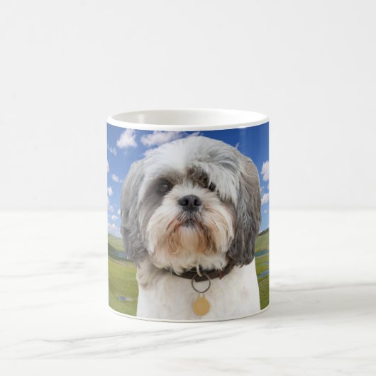 Tasse de photo de Shih Tzu (Centre)