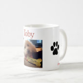 Tasse de photo de Toby (Devant droit)