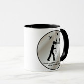 Tasse de photographe d'oiseau de Kevin (Devant droit)