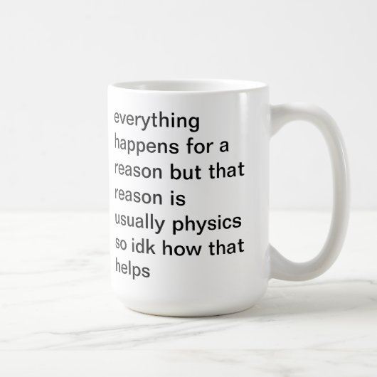 Tasse de physique (Droite)