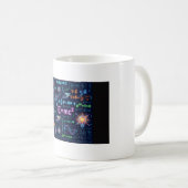 Tasse de physique d'art IA E=mc² Science Math - Ga (Devant droit)