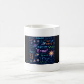 Tasse de physique d'art IA E=mc² Science Math - Ga (Centre)