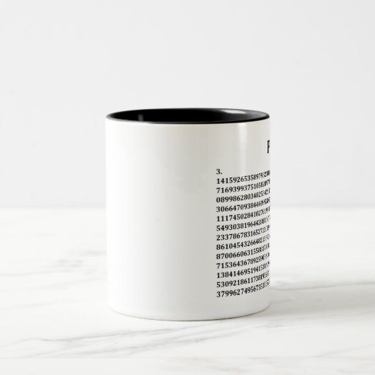 Tasse de "pi" (Centre)