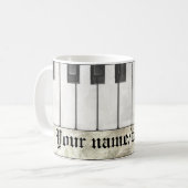 Tasse de pianiste ou de professeur (Devant gauche)