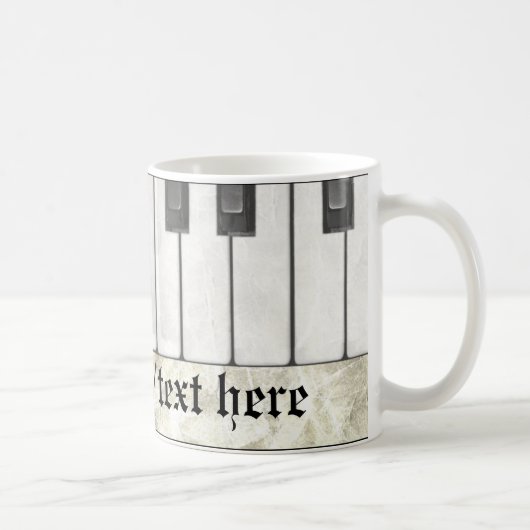 Tasse de pianiste ou de professeur (Droite)