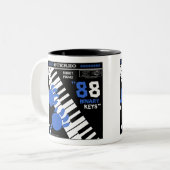 Tasse de "PIANO de ROBOT" de lac autumn (Devant gauche)