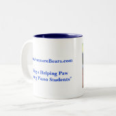 Tasse de piano pour des enfants dans des leçons de (Devant gauche)