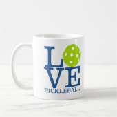 Tasse de Pickleball : "AMOUR PICKLEBALL " (Gauche)