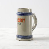 Tasse de Pickleball Dink Responsablement - Cadeau (Devant droit)