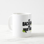Tasse de pickleball drôle – Mon revers a des probl (Devant gauche)