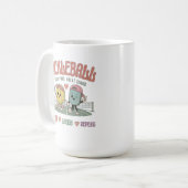 Tasse de pickleball « Play Laugh Repeat » | Image (Devant gauche)