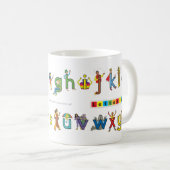 Tasse de pictogramme de Letterland | (Devant droit)