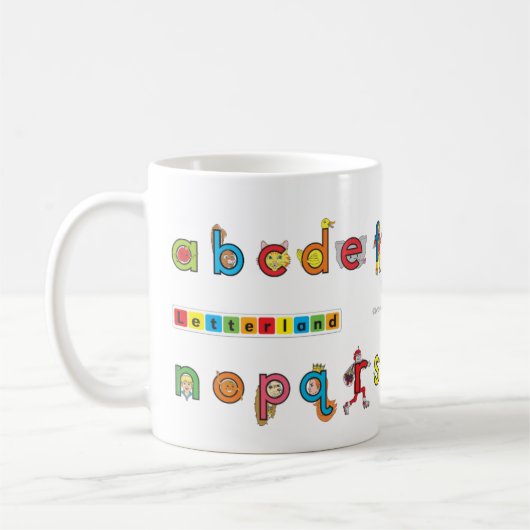 Tasse de pictogramme de Letterland | (Gauche)