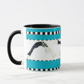 tasse de "pilates et de café" (Gauche)